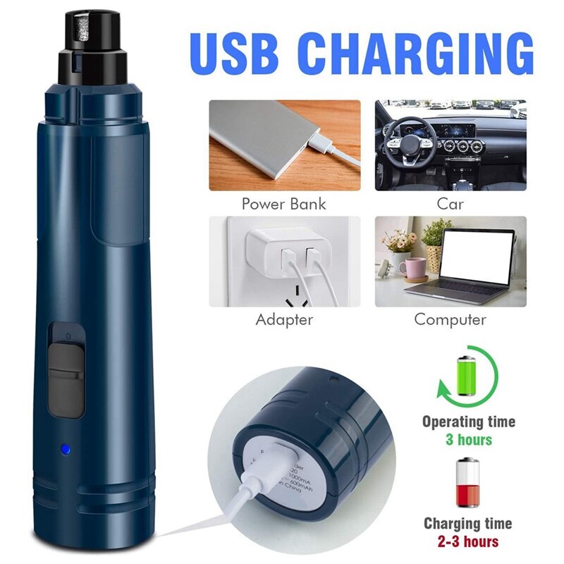 EZ Nail Grinder With LED Light